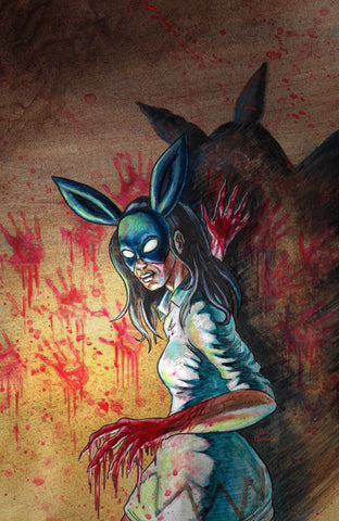 Bunny Mask: The Hollow Inside #1 - Dan Gorman Virgin Variant  - LTD 100
