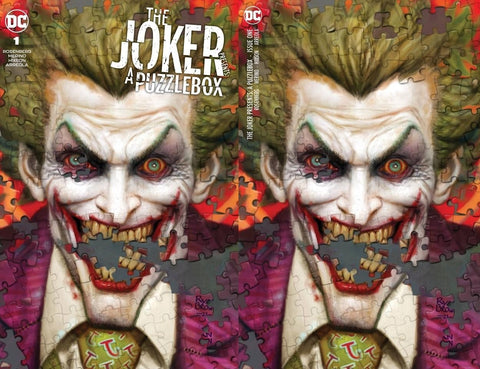 The Joker Presents: A Puzzlebox #1 - Ryan Brown 2 Cover Set