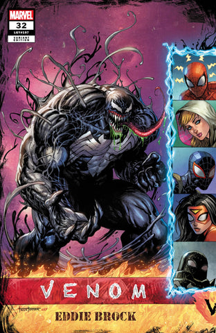 Marvel Venom Comic Cover Poster