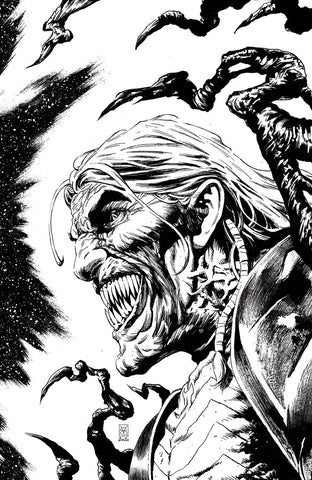 Venom #29 - Giangiordano Sketch Cover - LTD 1000